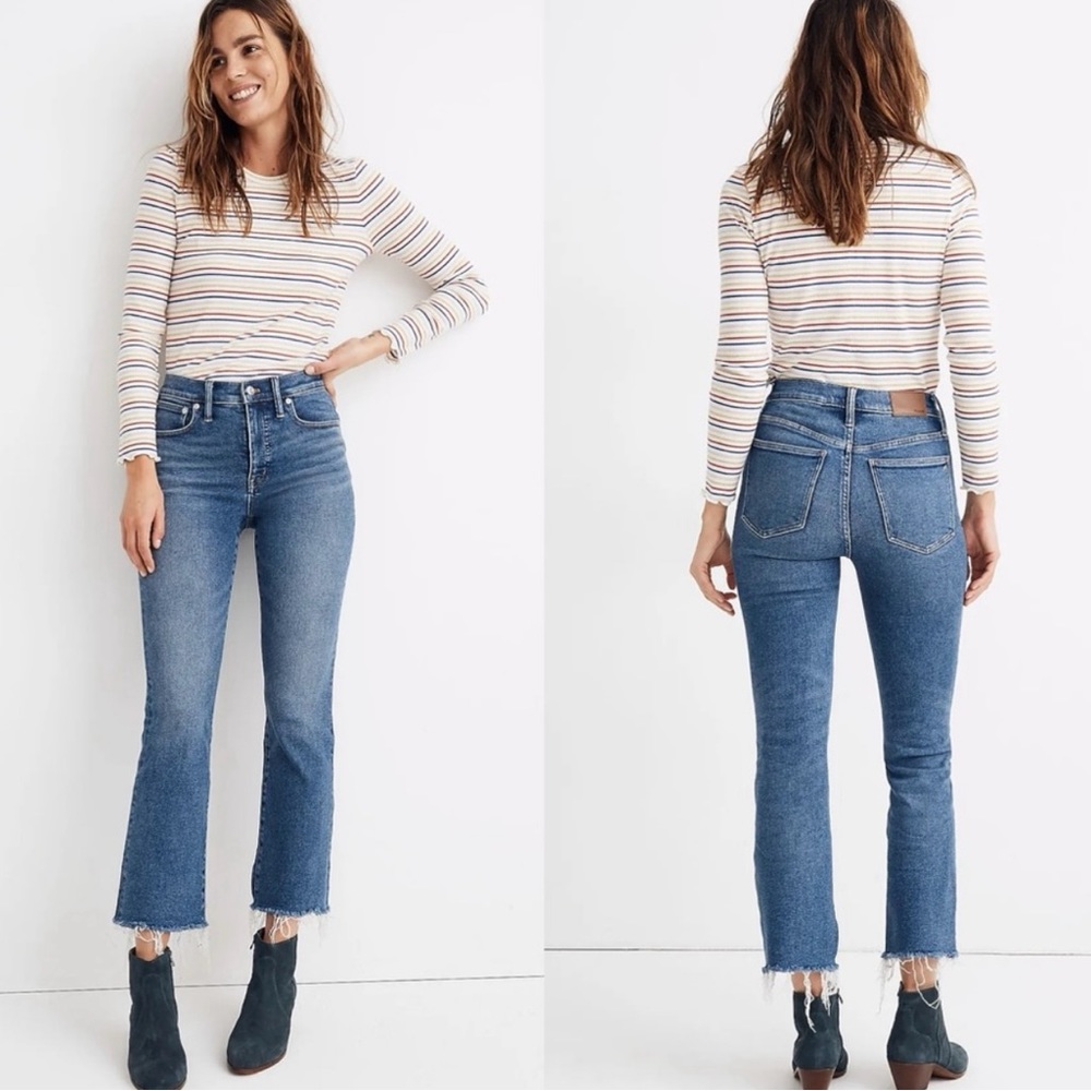 Madewell Cali Demi Boot Jeans